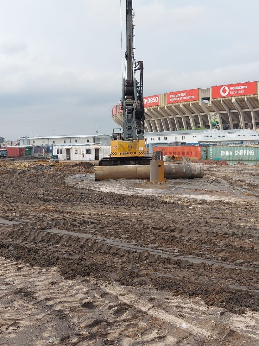 deep foundation drilling stade de martin
